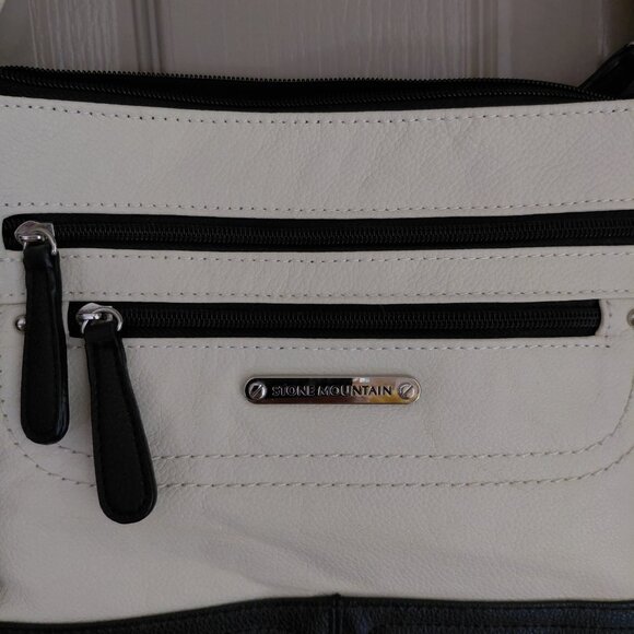 NWT Stone Mountain Shoulder/Crossbody Leather Bag - Picture 5 of 7